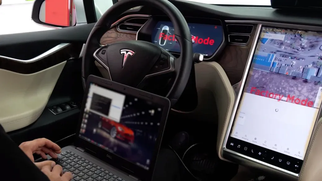 Comprehensive diagnostics of the Tesla car