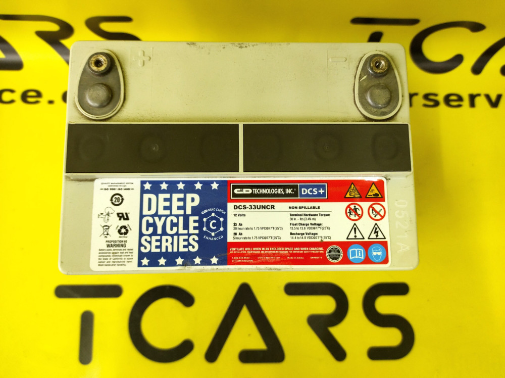 АКБ 12V DCS-33UNCR Tesla Model S 2012-2016 1083774-00-A  Фото №3