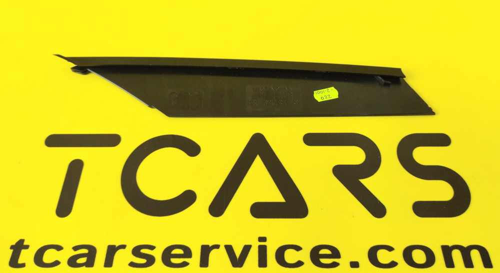 Накладка черная(антихром) люверса левого нижняя Tesla Model S 2016-2021 1079635-00-A  Фото №2