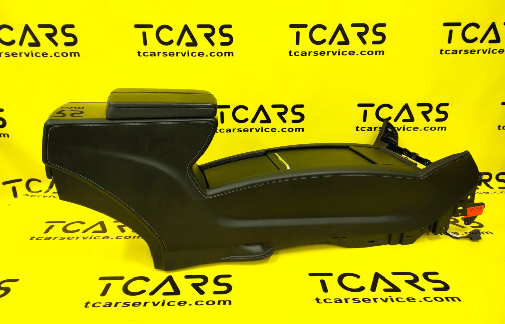 Центральная консоль с подлокотником и вещевым отделением Black Tesla Model S 2016-2021, X 2015-2021 1026728-SX-B  Фото №2