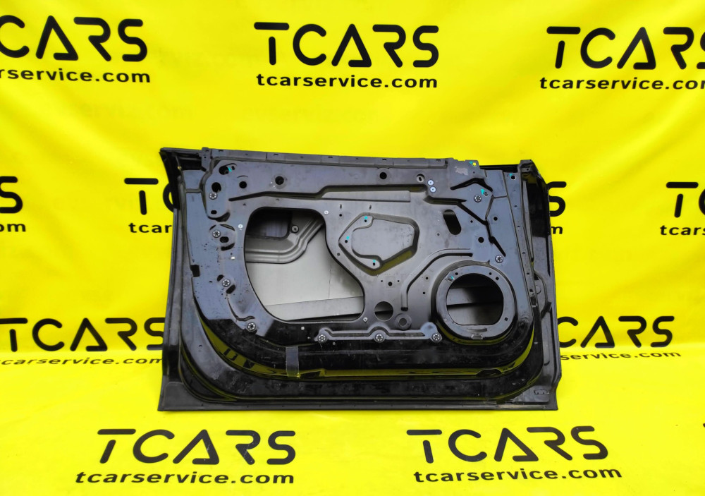 Tesla Model S 2012-2021 Front Left Bare Door – BLACK PBSB – OEM (used) 6006662-E0-D  Photo №4