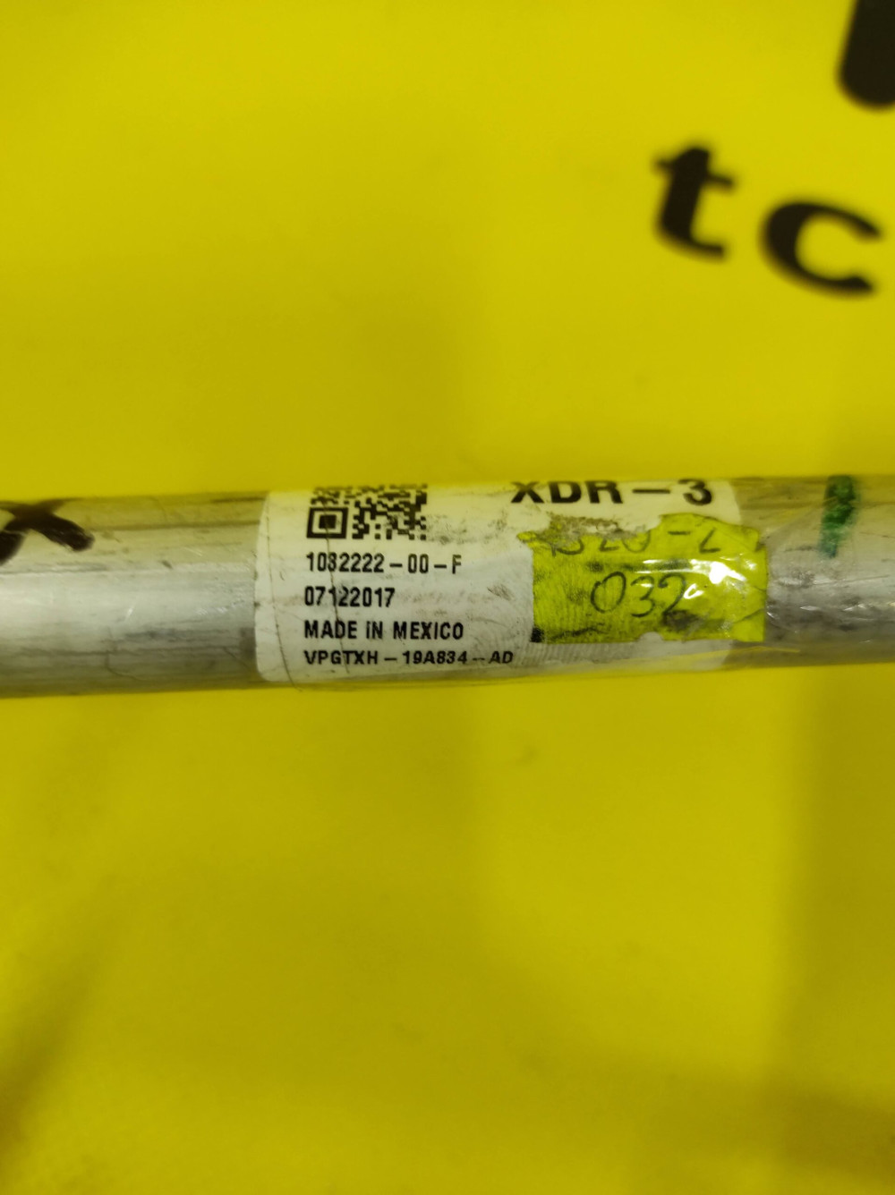 Трубки кондиционера от клапана TXV к компрессору Tesla Model X 2015-2021 1032222-00-F  Фото №3