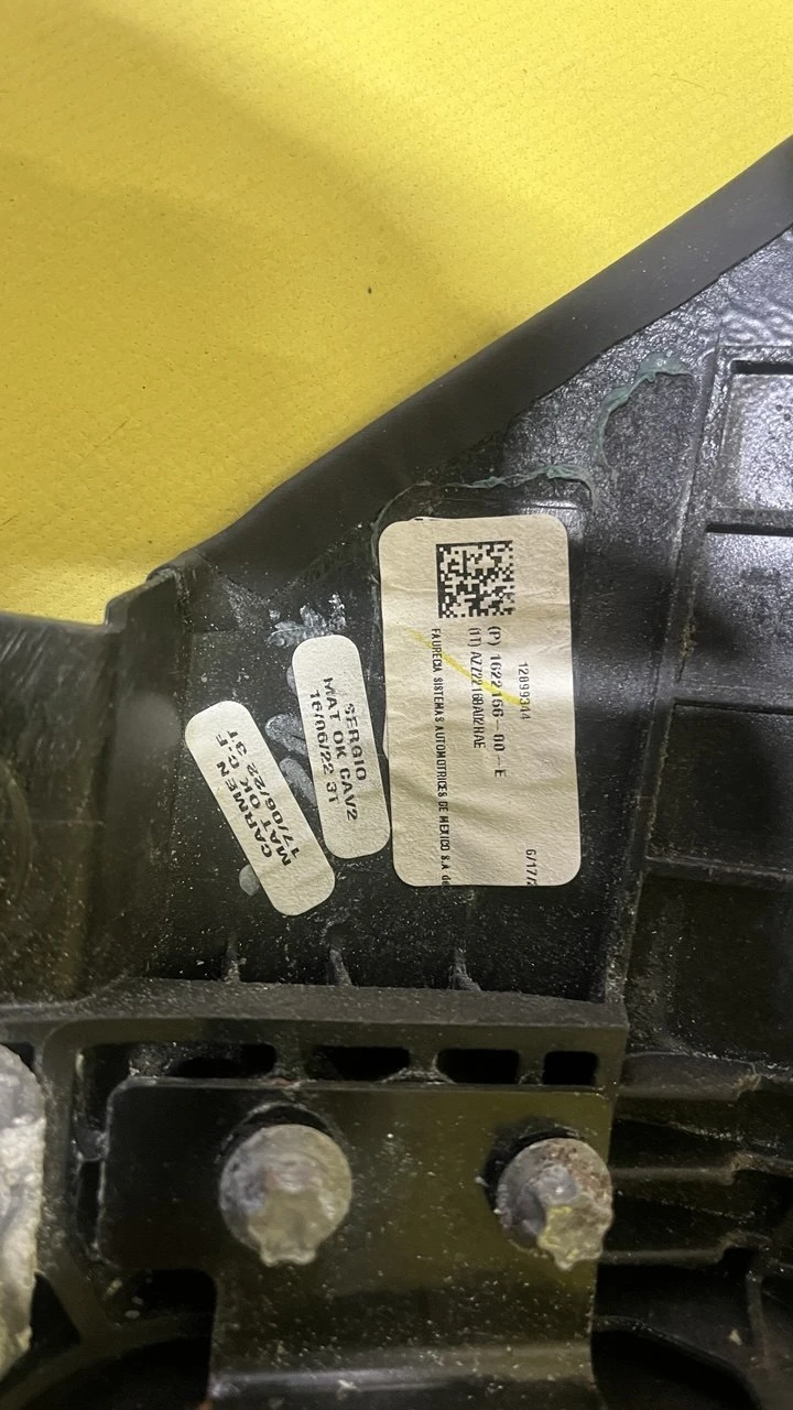 Накладка подушки безпеки колін пасажира (з підсвіткою) Tesla model X 21-25 1622156-00-E  Фото №5