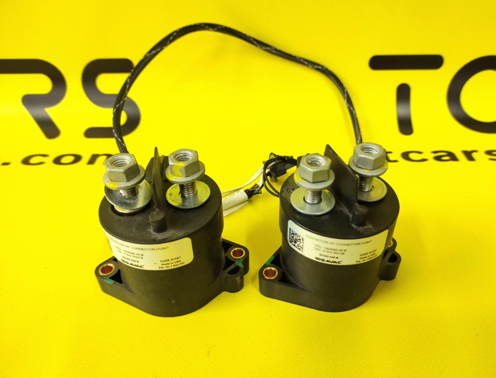 Контакторы основной высоковольтной батареи черные Tesla Model S 2012-2021, X 2015-2021 1064696-00-B  Фото №2