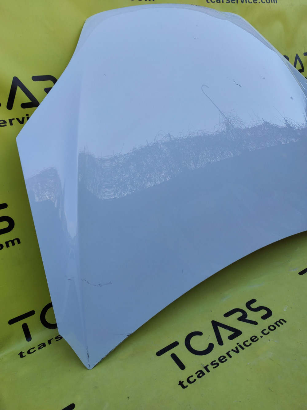 Tesla Model XP 2021- Hood Bonnet Panel Cover (White) OEM (used) 1570486-11-A  Photo №4