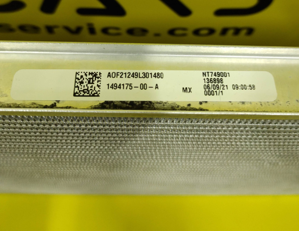 Радіатор системи охолодження Tesla Model Y 2020-2025, Y Juniper, 3 2020-2023, 3 Highland 1494175-00-B  Фото №3