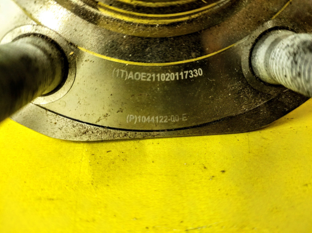 Ступица в сборе с подшипником не приводная заднего и переднего колеса (150мм) Tesla Model Y 2020-2024, 3 1044122-00-E  Фото №4