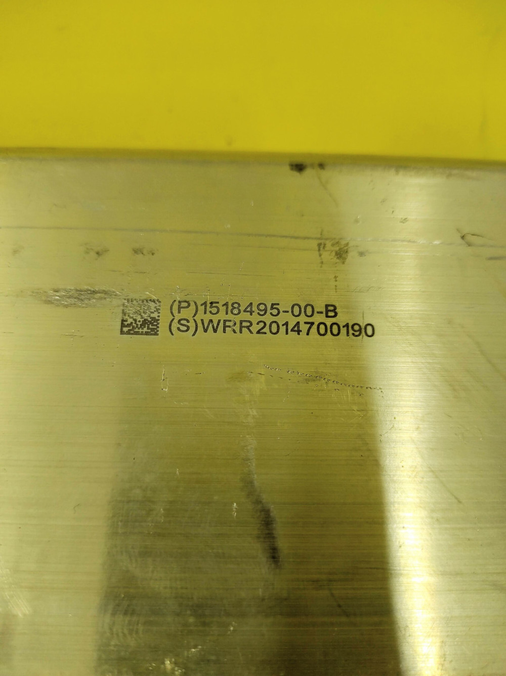 Tesla Model Y 2020-2025 Frunk Support Beam Radiator Holder Bracket OEM (used) 1518495-78-C (1518495-00-B)  Photo №3