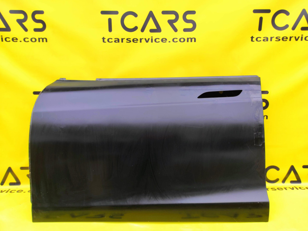Tesla Model S 2012-2021 Front Left Bare Door – BLACK PBSB – OEM (used) 6006662-E0-D  Photo №2