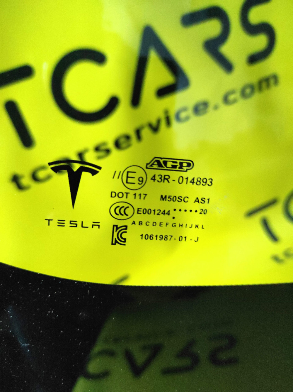 Лобове скло з підігрівом АП 2.5/3.0 Tesla Model S 2017-2021 1061987-01-J  Фото №3