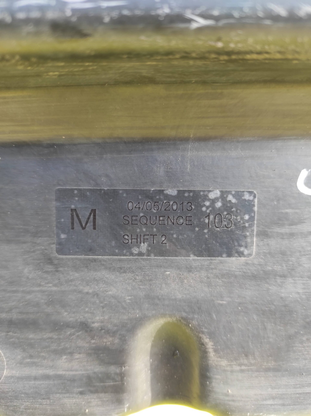 Задняя часть (тоннель) вещевого бокса подкапотного пространства 2WD удлиненный Tesla Model S 2012-2016 1005897-00-F  Фото №4