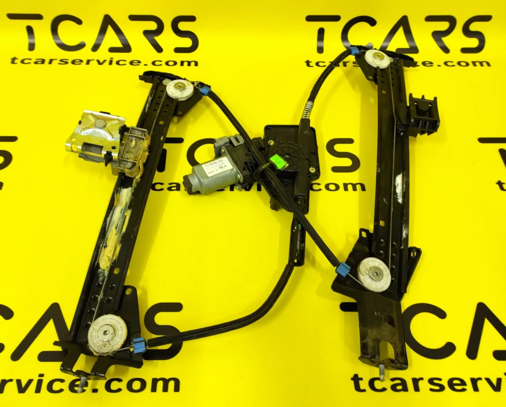 Tesla Model S 2012-2021 Rear Left Door Glass Regulator Assembly OEM (used) 6006334-00-L  Photo №2