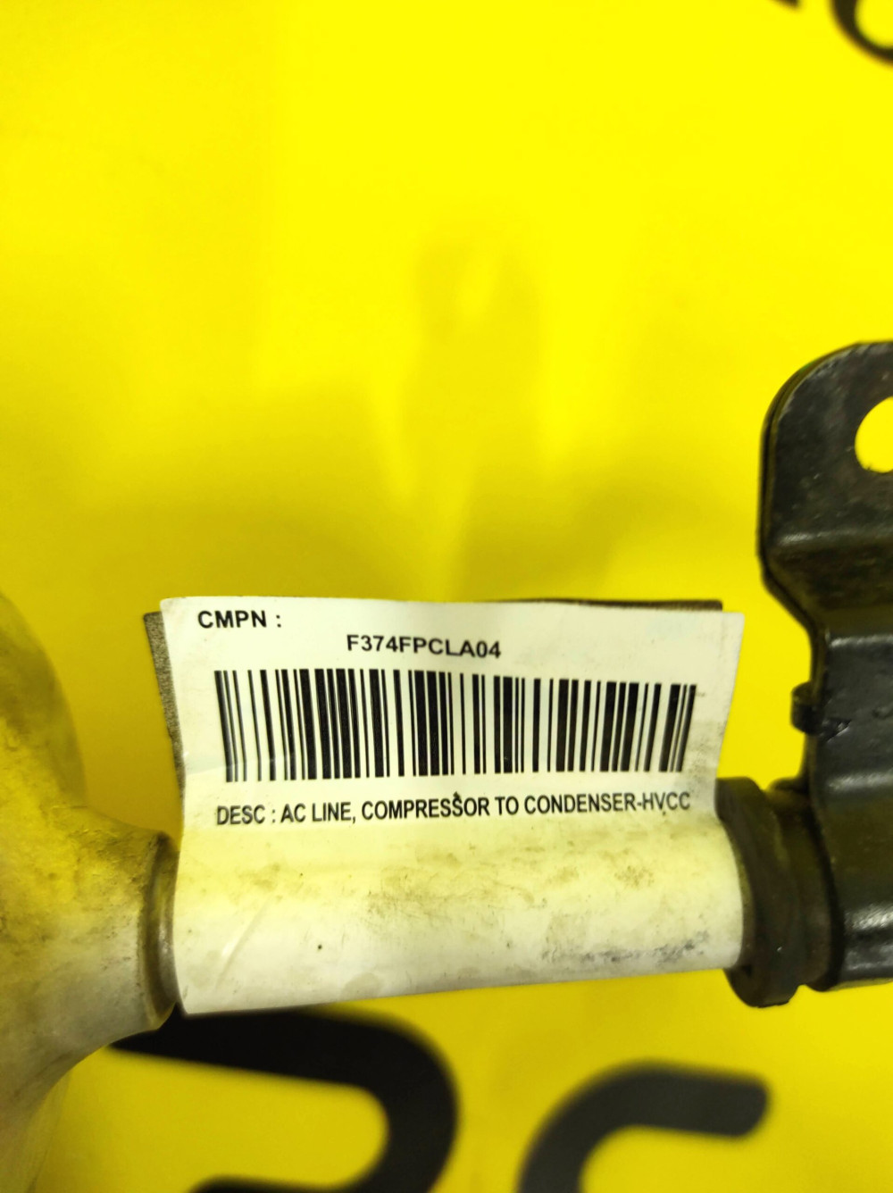 Трубопровод системы кондиционирования (от левого радиатора к компрессору) RWD Tesla Model S 2012-2021 1028401-00-E  Фото №3