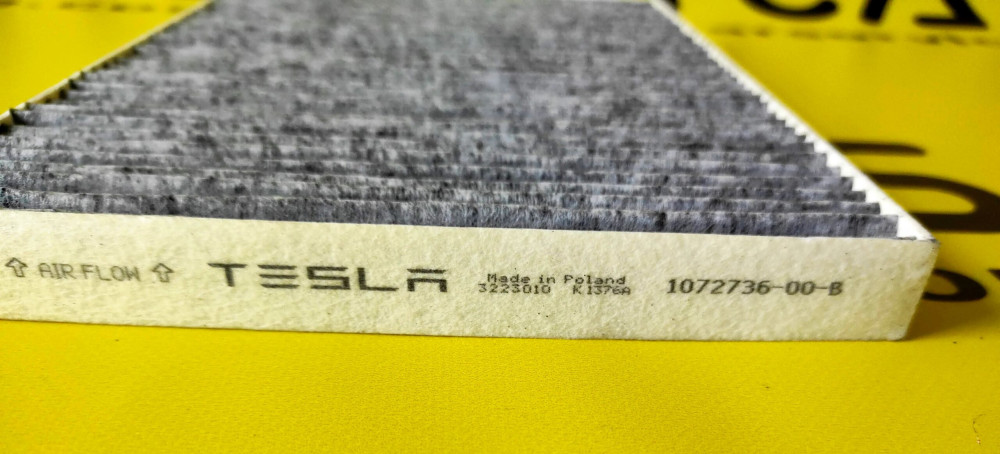 Фильтр салона угольный Tesla Model S 2016-2021 1072736-00-B  Фото №3
