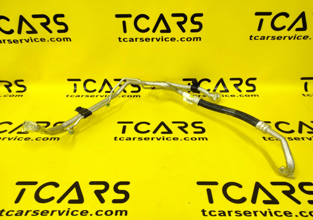 Tesla Model S(2012-2016) Suction Liquid Air Conditioning Line Assembly (from TXV Evaporator Valve to Compressor/connection with Line to RH Condenser and Chiller)(without Pressure and Temperature Sensor) OEM 1004293-00-G  Photo №2