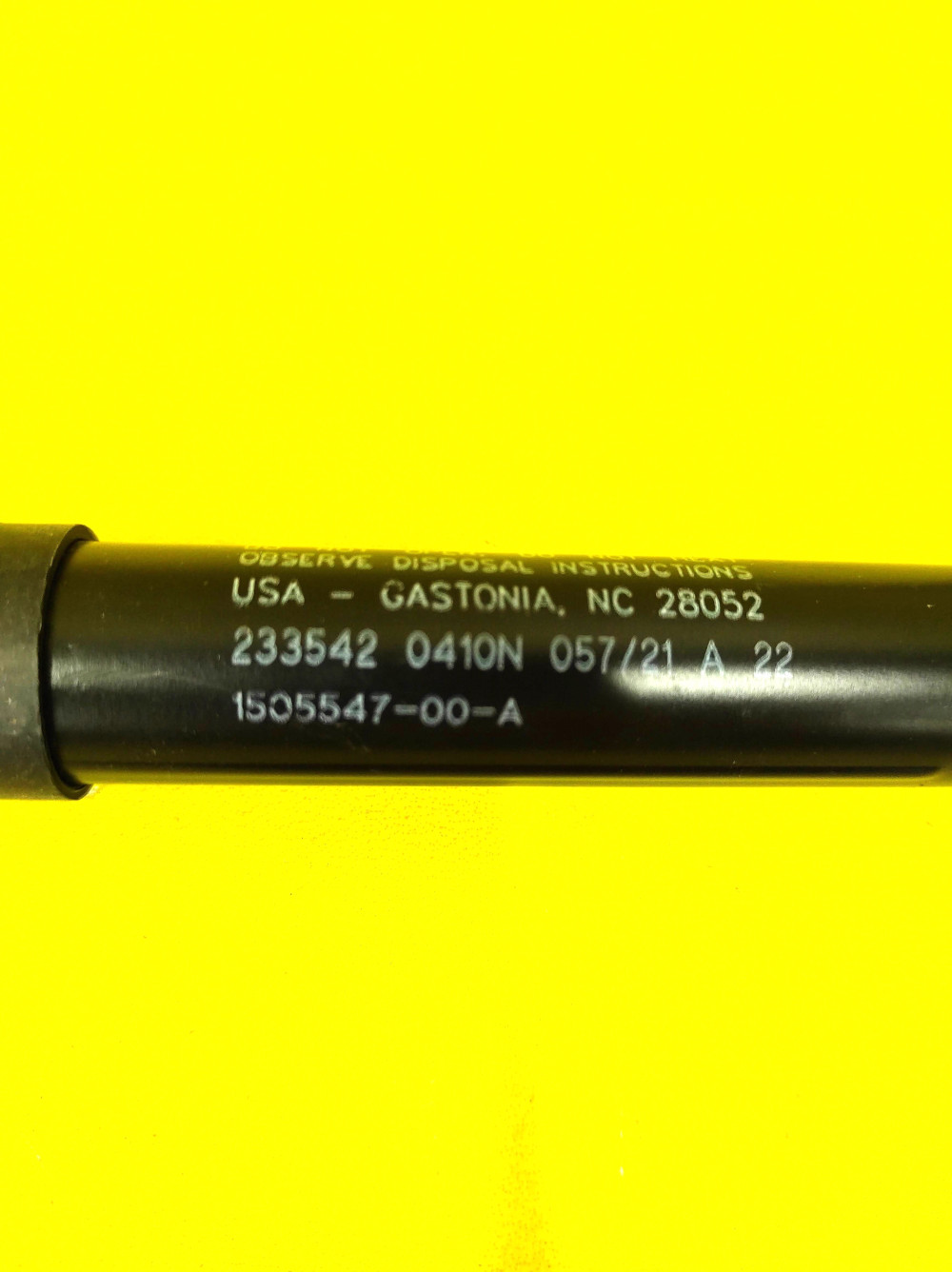 Амортизатор капота Tesla Model Y 2020-2025, Y Juniper 1505547-00-A  Фото №3