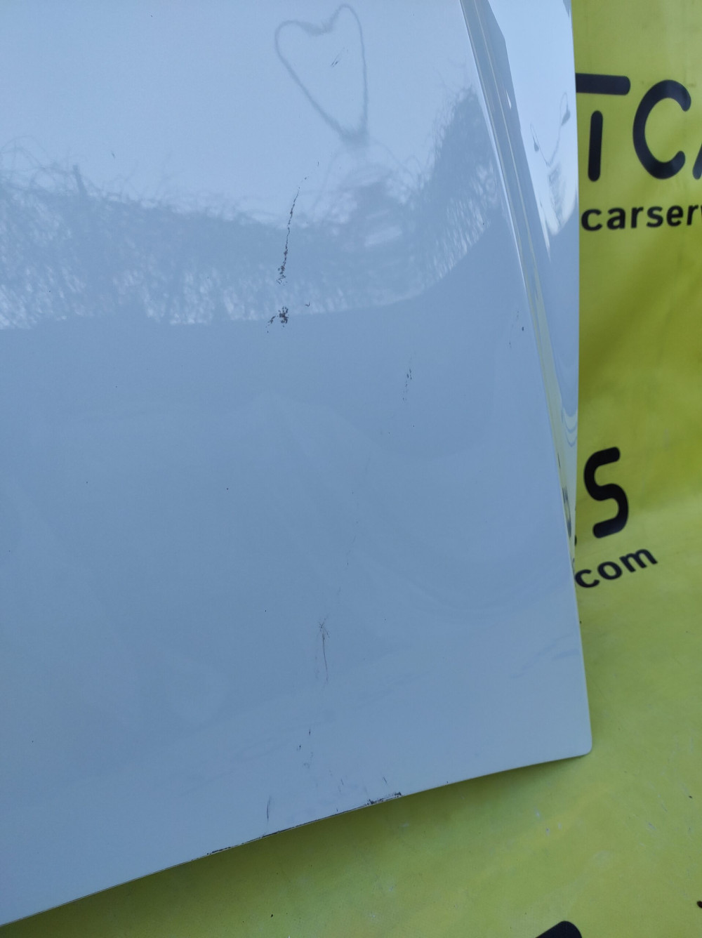 Tesla Model XP 2021- Hood Bonnet Panel Cover (White) OEM (used) 1570486-11-A  Photo №6