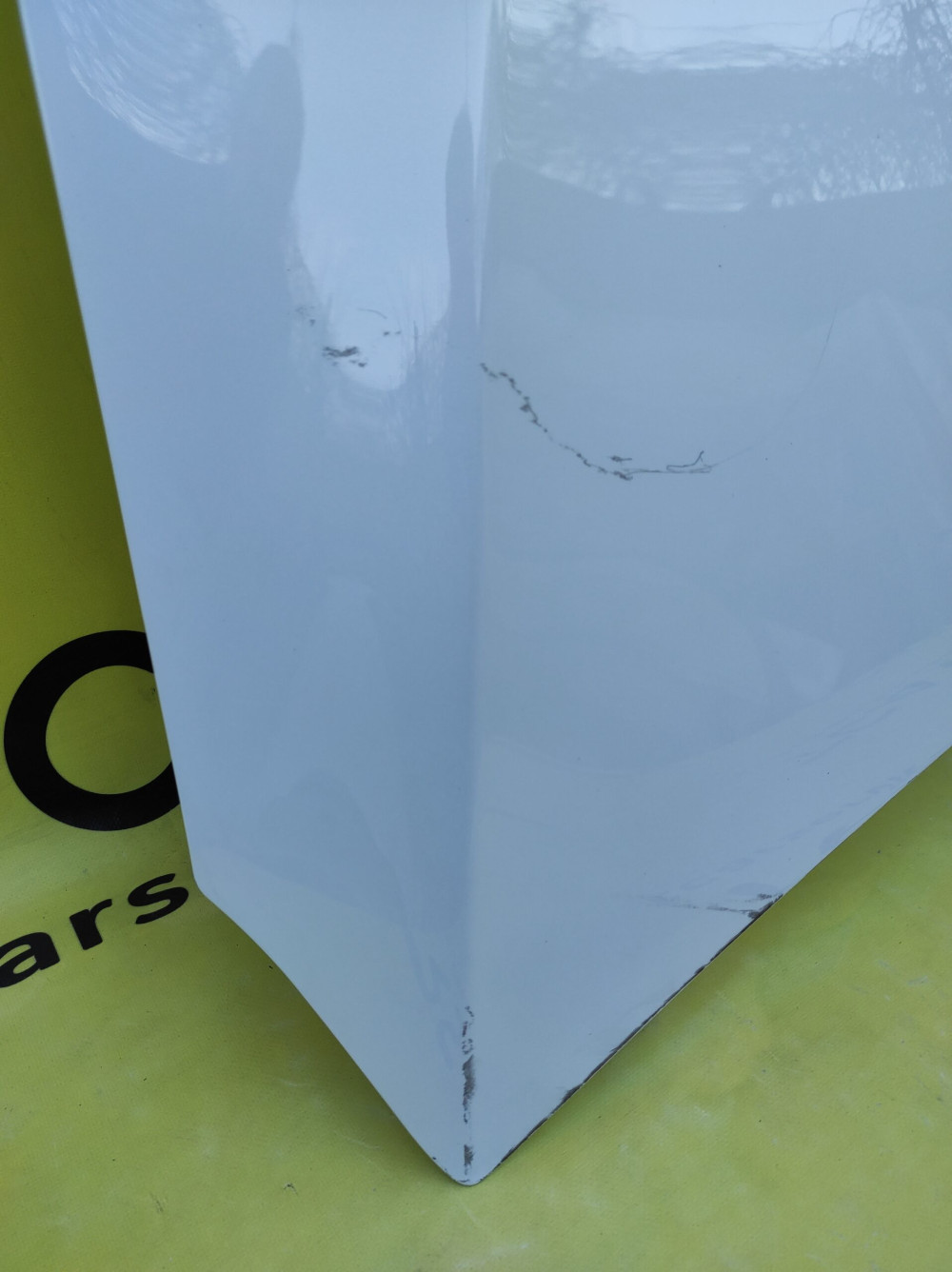 Tesla Model XP 2021- Hood Bonnet Panel Cover (White) OEM (used) 1570486-11-A  Photo №7