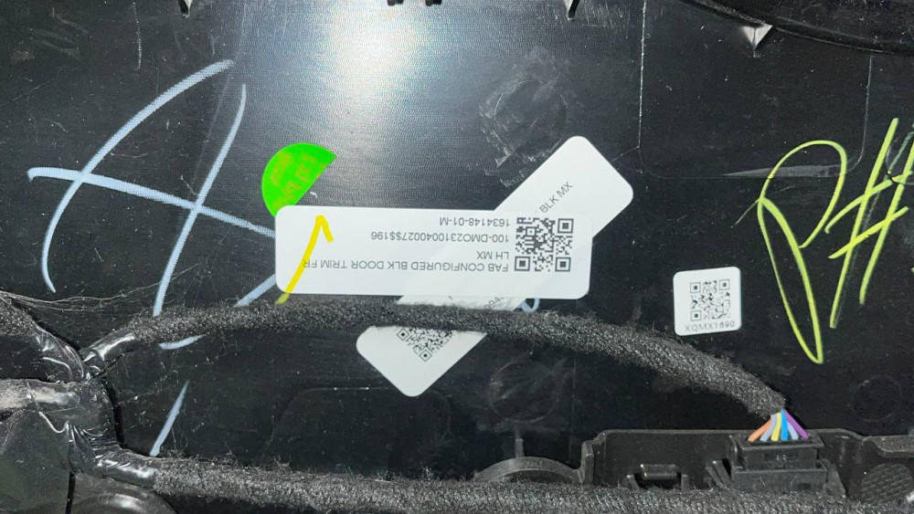 Обшивка (карта) дверей передніх лівих Tesla model X 21-25 1634148-01-M  Фото №3