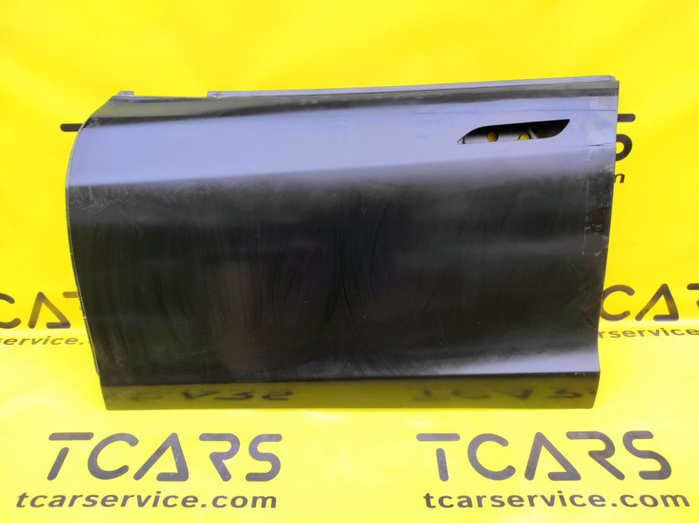 Tesla Model S 2012-2021 Front Left Bare Door – BLACK PBSB – OEM (used) 6006662-E0-D  Photo №3