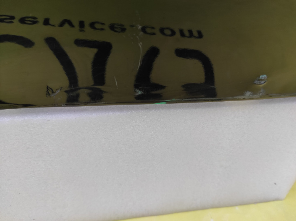 Tesla Model SP 2021- Rear Bumper Fascia Cover OEM (used with damages) 1750102-S1-A (1565571-00-A)  Photo №15