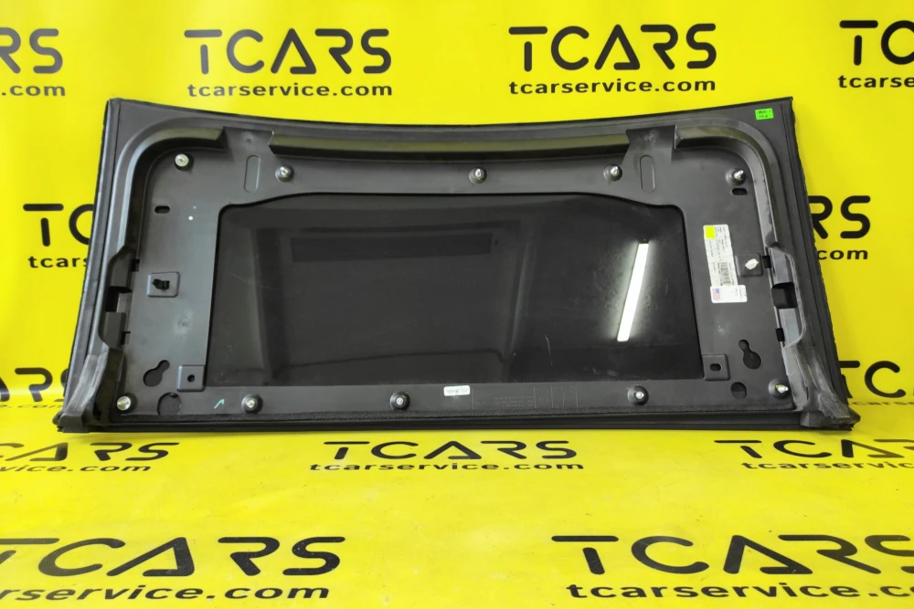 Tesla Model X 2015-2021 Rear Left Side Door Upper Tinted Window Glass OEM (used) 1034902-00-J  Photo №5