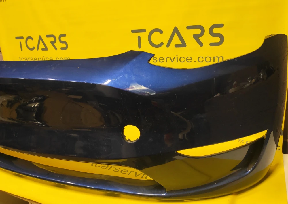 Передний бампер (темно-синий) (PPSB) без парктроников Tesla Model Y 2020-2024 1493736-S0-C  Фото №4