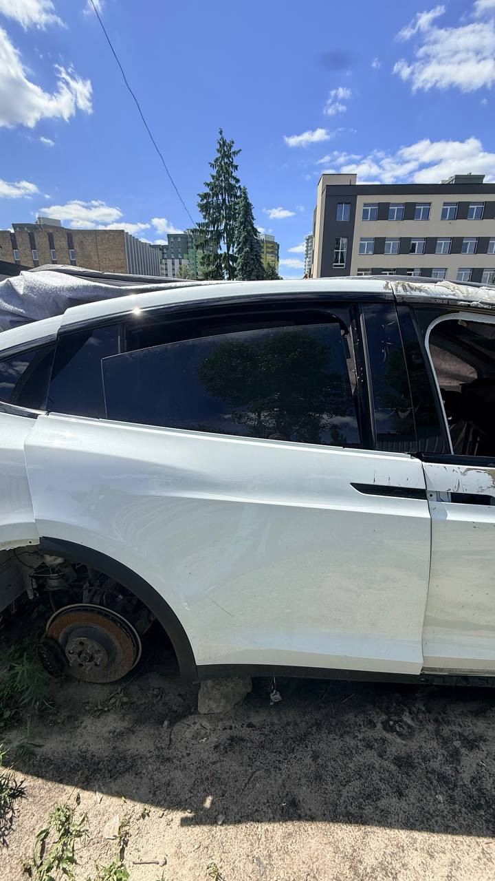 Права задня двер («крило сокола» / Falcon Wing) Tesla Model X Plaid / Рестайлінг (2022–2026)  1028791-E0-K  Фото №3