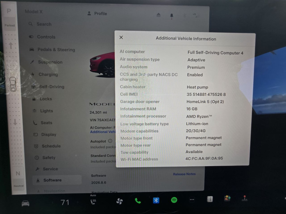 Tesla Model X  2025  Фото №13