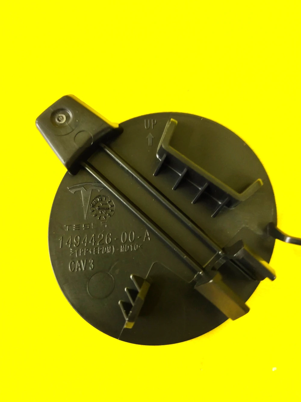 Tesla Model Y 2020-2025 Rear Bumper Tow Hook Cover OEM (new) 1494426-00-A  Photo №4