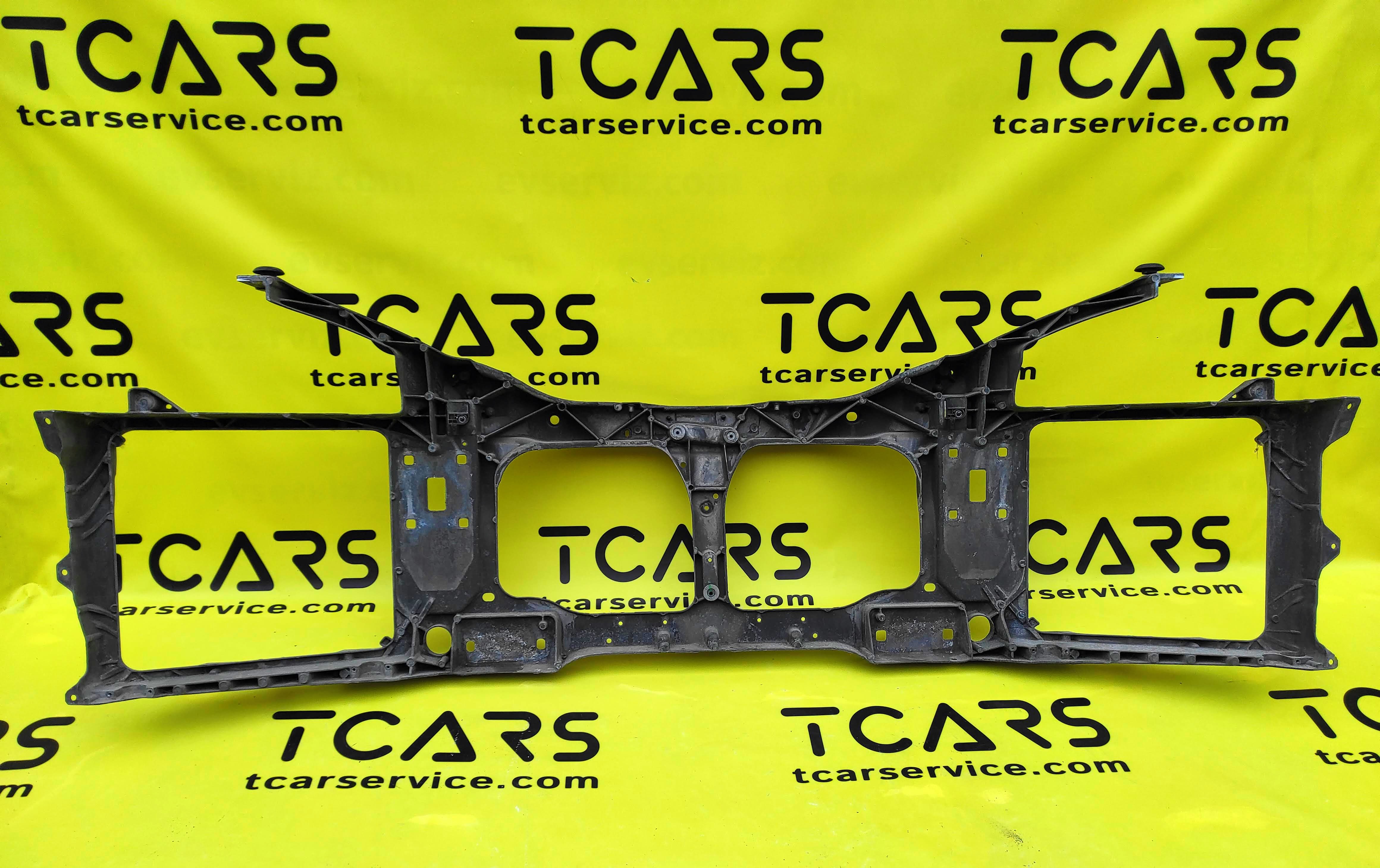 Tesla Model S 2012-2016 Front Bumper Carrier Reinforcement Single Motor (Metal) OEM (used) 1005536-00-J  Photo №2