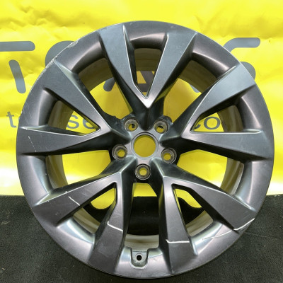 Диск колісний - ЗАДНІЙ - R20x10J ET35 - Cyberstream Gunpowder Tesla Model X Palladium 2021-2025 1244222-01-B (1620222-00-B)