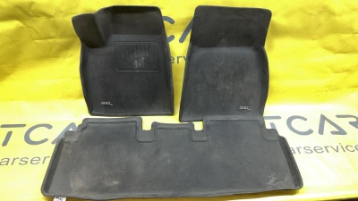 Комплект гумових 3D килимків салону Tesla Model S 2012-2021 6005972-00-D