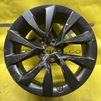 Диск колісний - ПЕРЕДНІЙ - R20x9J ET40 - Cyberstream Gunpowder Tesla Model X Palladium 2021-2025 1244221-01-B (1620221-00-B)