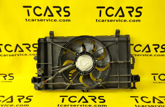 Tesla Model 3 2017-2023 Radiator Cooling Fan Assembly OEM (used) 1077084-00-E