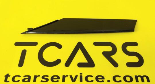 Tesla Model S 2016-2021 Front Left Active Louver Lower Black Trim (Fog Spear) OEM (new) 1079635-00-A