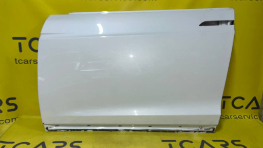Двері передні ліві (білий перламутр - PPSW) Tesla Model X 2021–2026 1570495-E0-A