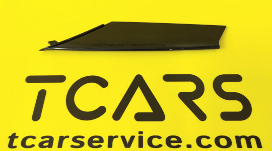 Tesla Model S 2016-2021 Front Left Active Louver Upper Black Trim (Fog Spear) OEM (new) 1079634-00-A