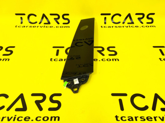 Tesla Model 3 2017-2023 Left Side B-Pillar Glass Applique with Camera Assembly OEM (used) 1109253-90-F