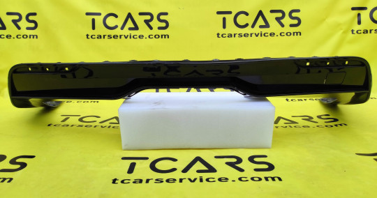 Tesla Model SP 2021- Rear Bumper Lower Valance Cover Diffuser OEM (used with small damages) 1632940-00-B (1565581-00-A)