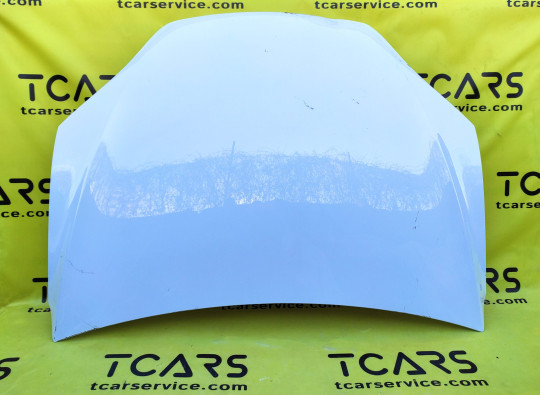 Tesla Model XP 2021- Hood Bonnet Panel Cover (White) OEM (used) 1570486-11-A