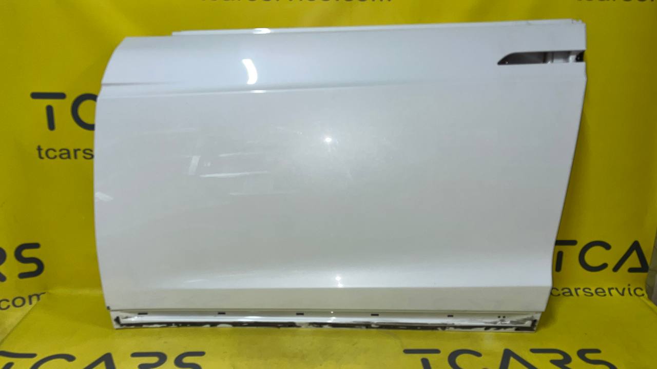 Двері передні ліві (білий перламутр - PPSW) Tesla Model X 2021–2026 1570495-E0-A