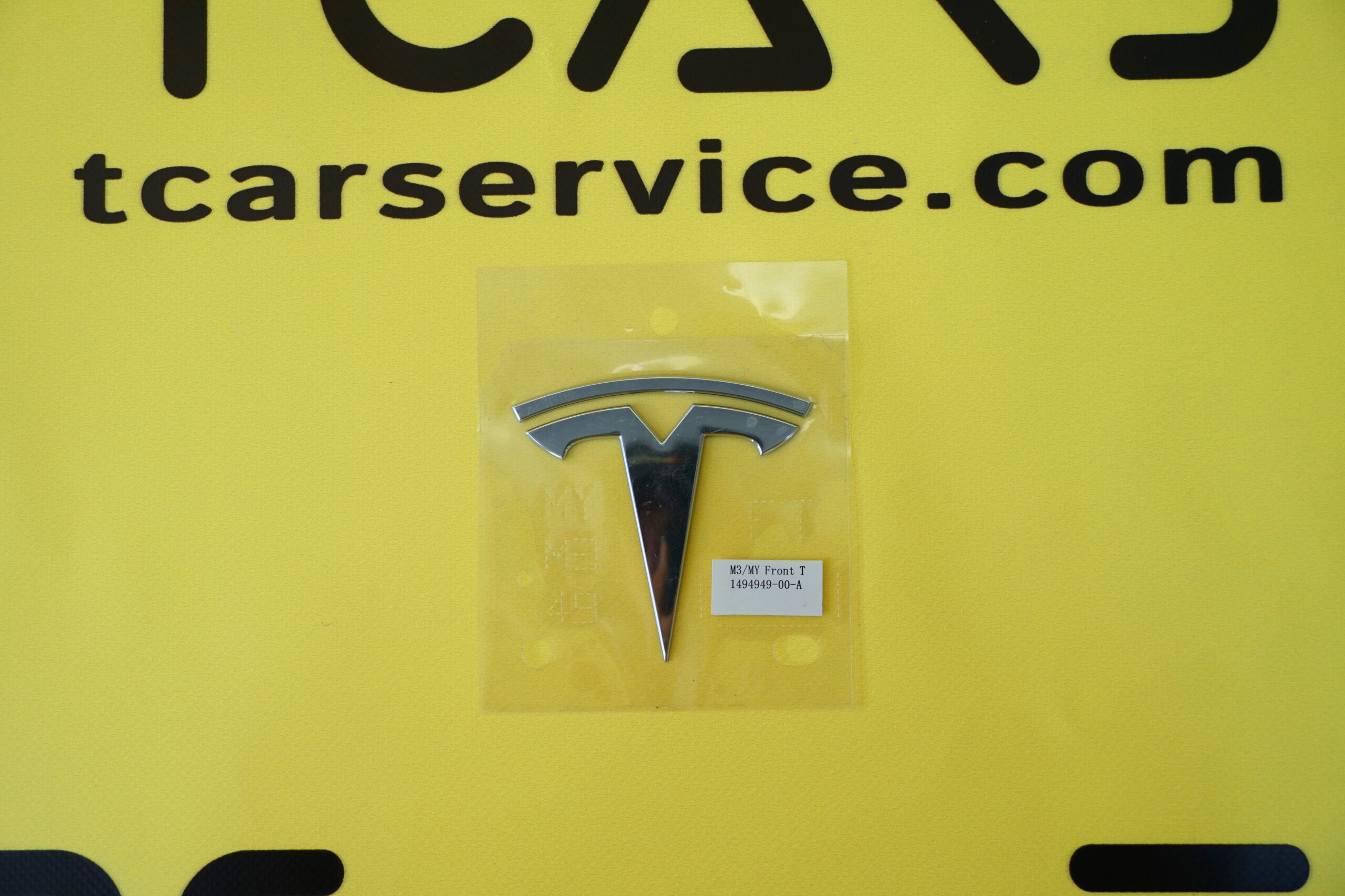 Tesla Model Y,3 Hood Logo Emblem OEM 1494949-00-A