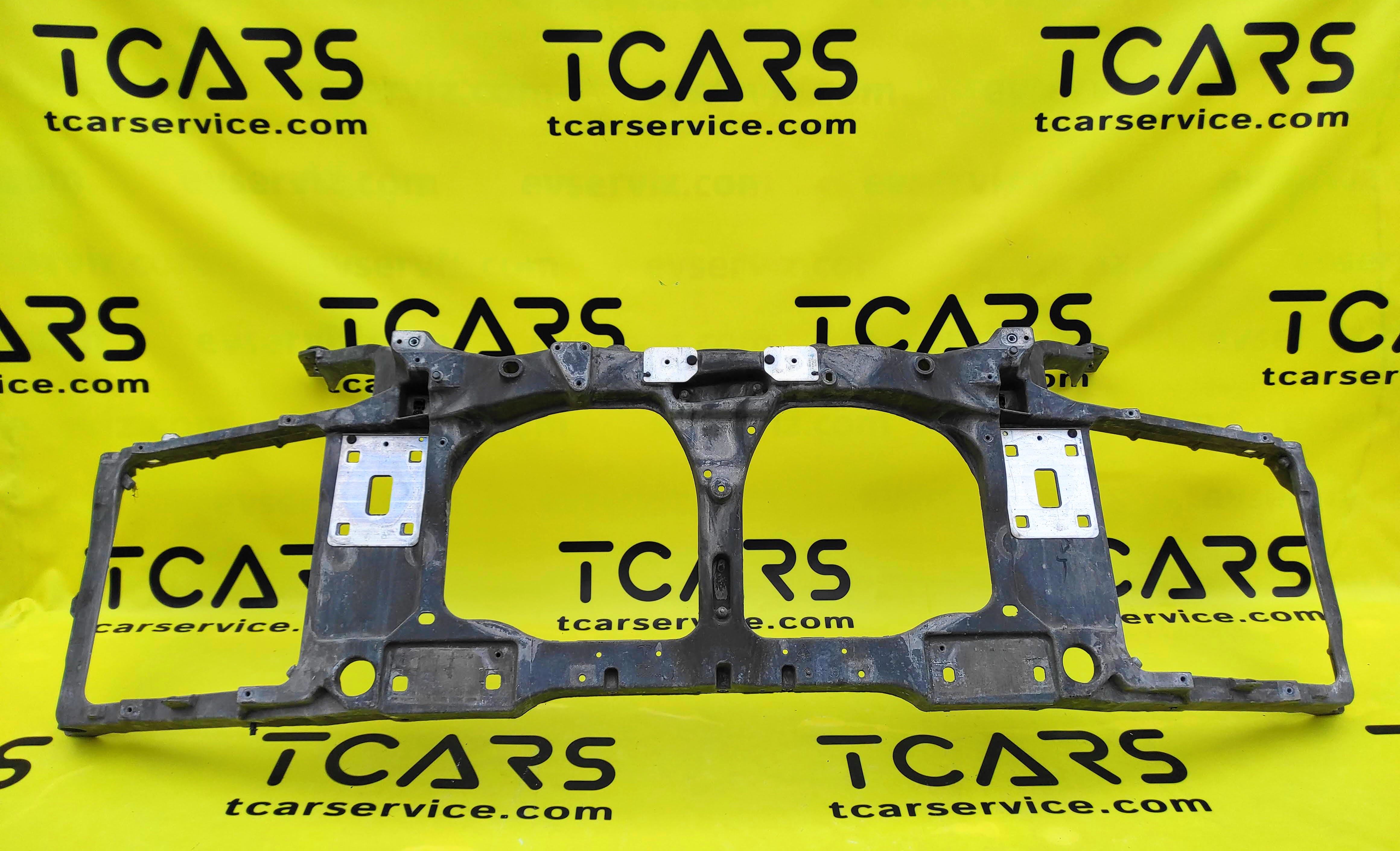 Tesla Model S 2012-2016 Front Bumper Carrier Reinforcement Single Motor (Metal) OEM (used) 1005536-00-J  Photo №4