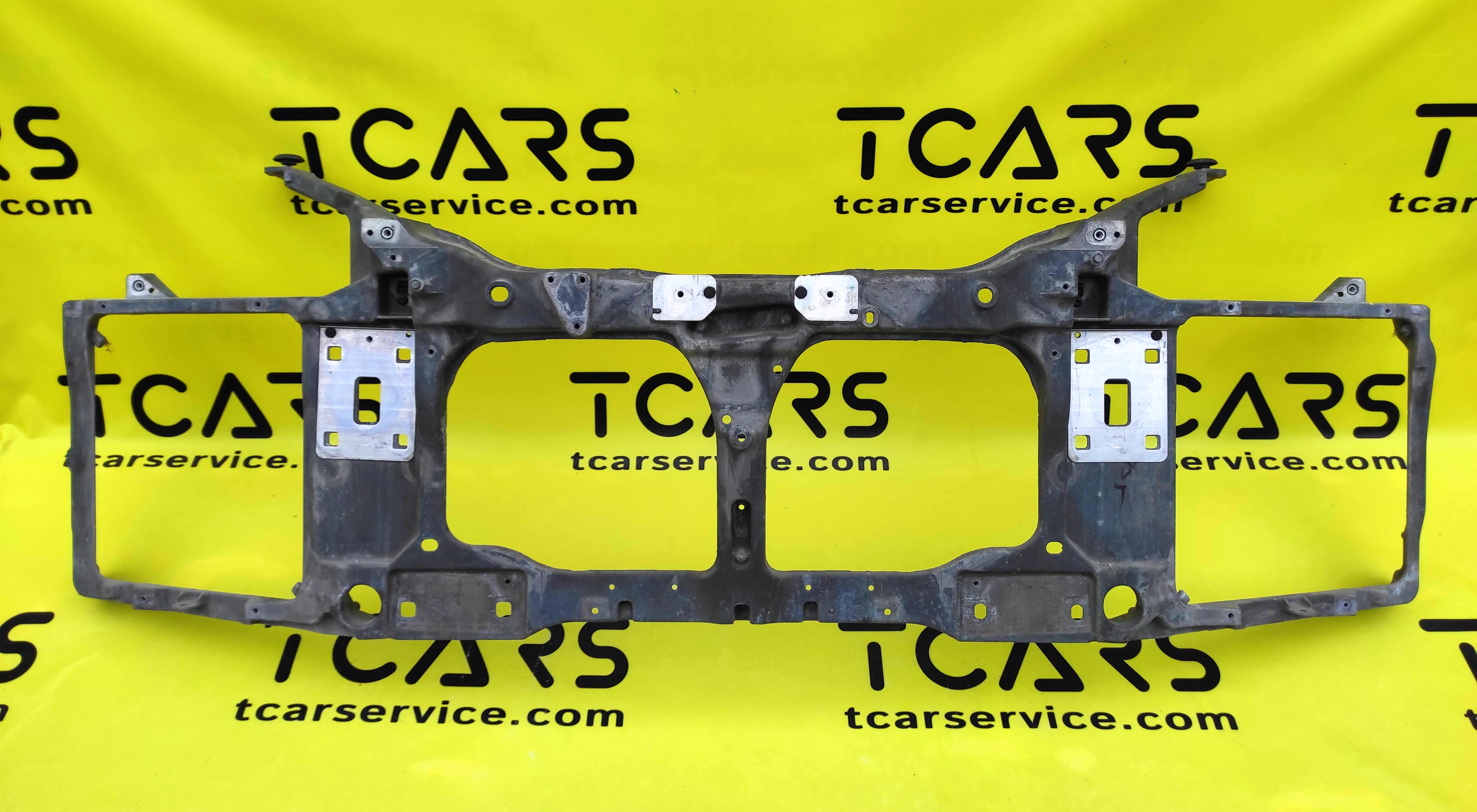 Tesla Model S 2012-2016 Front Bumper Carrier Reinforcement Single Motor (Metal) OEM (used) 1005536-00-J