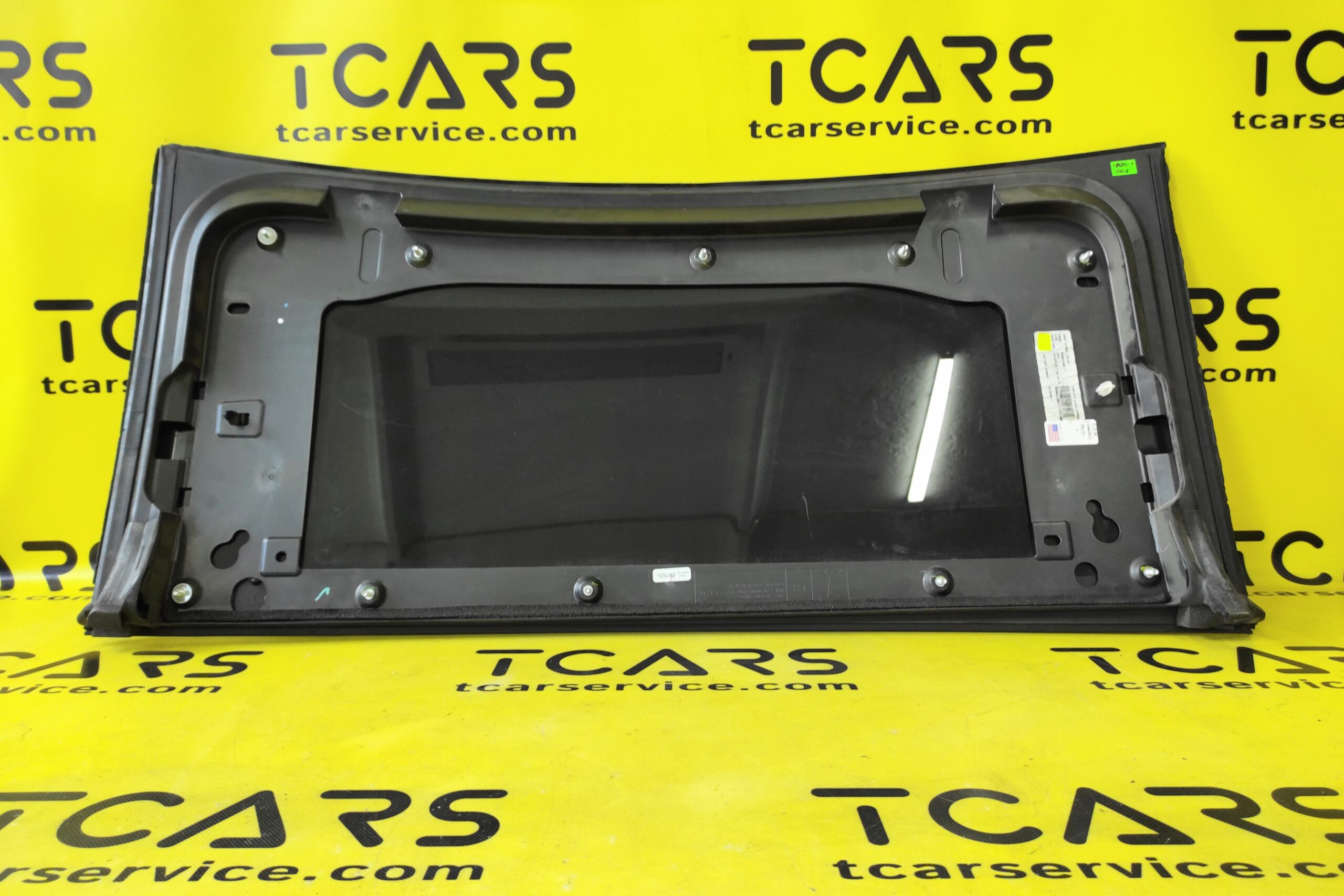 Tesla Model X 2015-2021 Rear Left Side Door Upper Tinted Window Glass OEM (used) 1034902-00-J  Photo №5