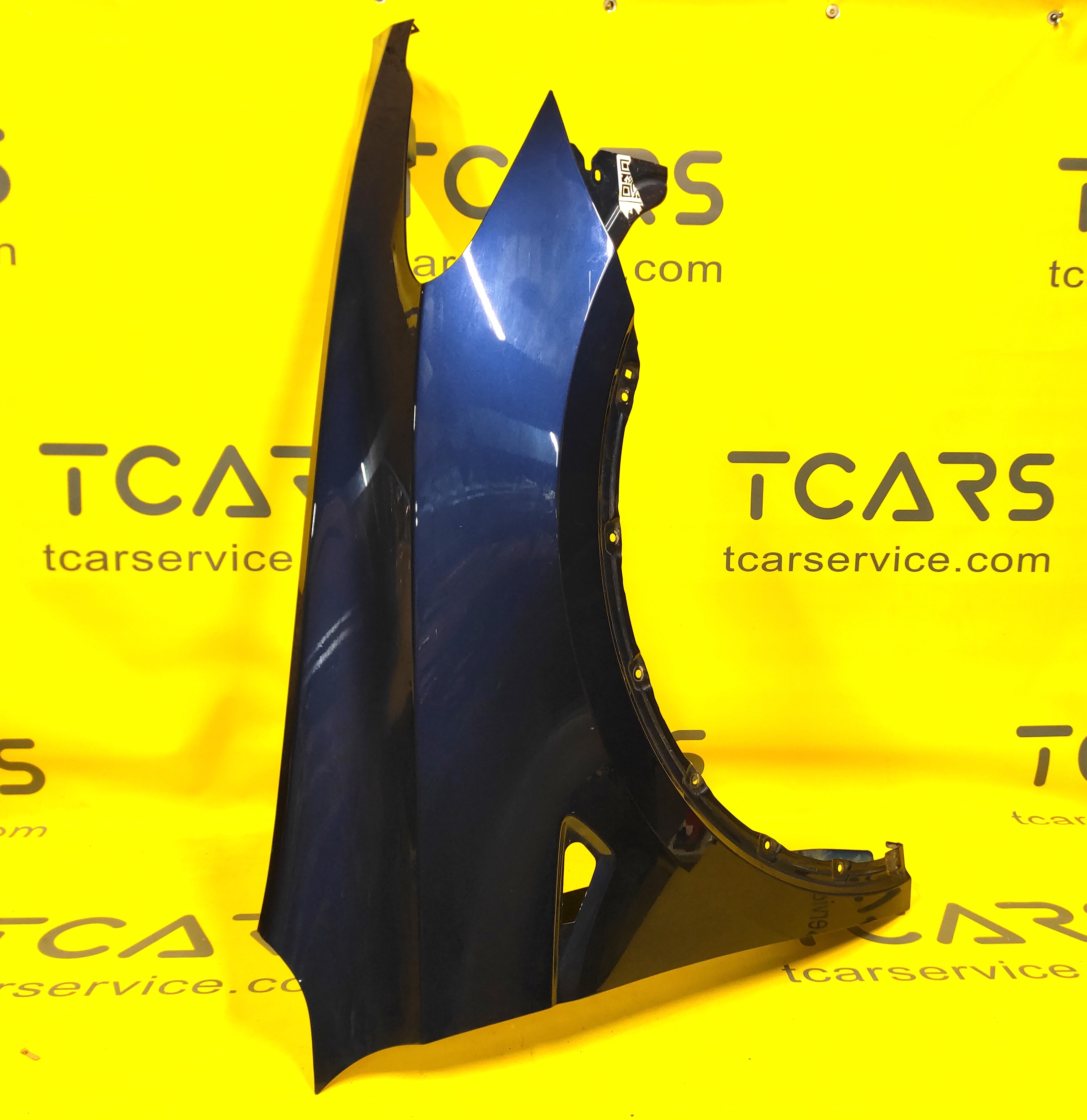 Tesla Model Y 2020-2025 Fender Front Right RH Side (Deep Blue Metallic - PPSB) OEM (used) 1656102-ET-A  Photo №2