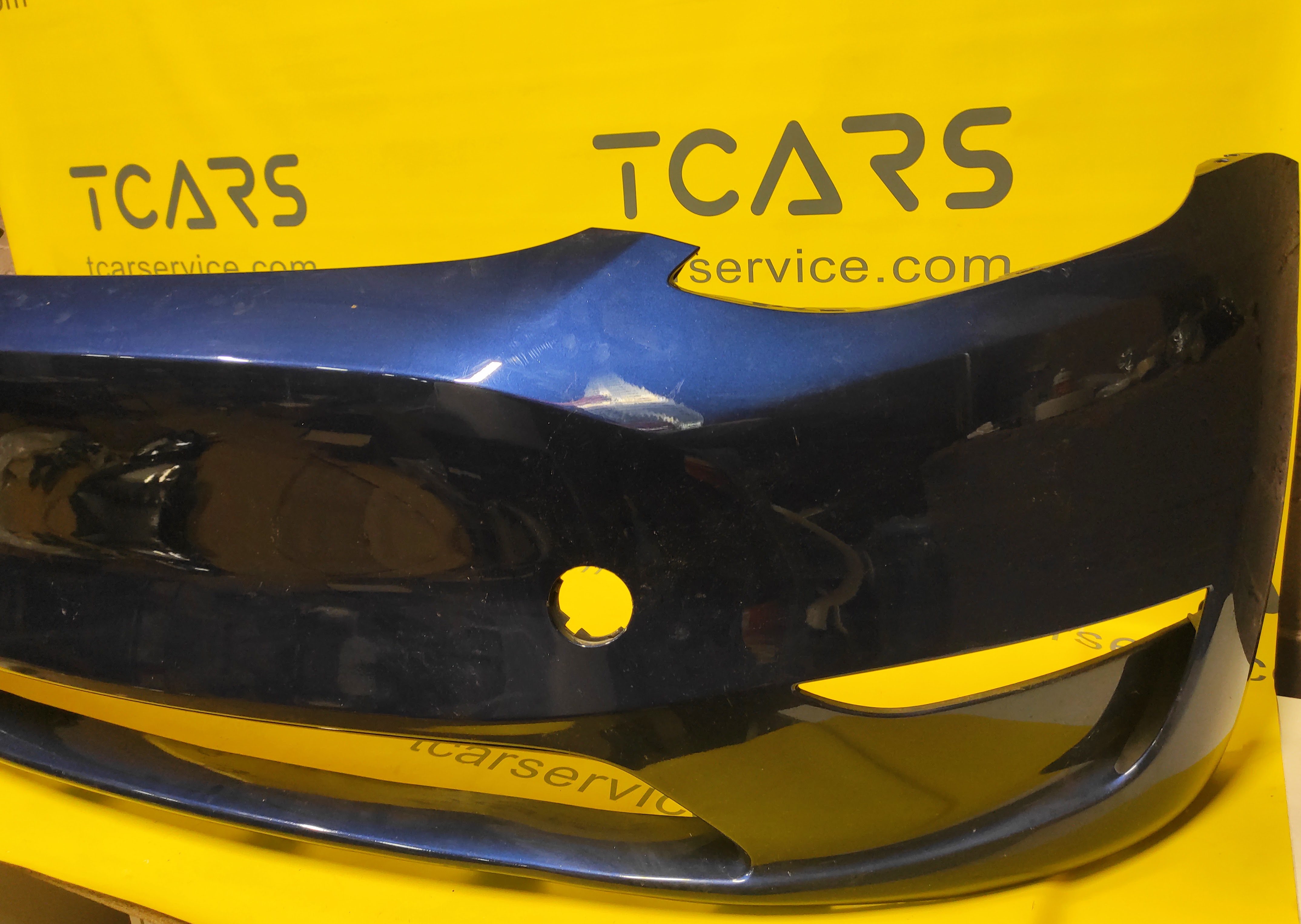 Передній бампер (темно-синій) (PPSB) без парктроників Tesla Model Y 2020-2025 1493736-S0-C  Фото №4