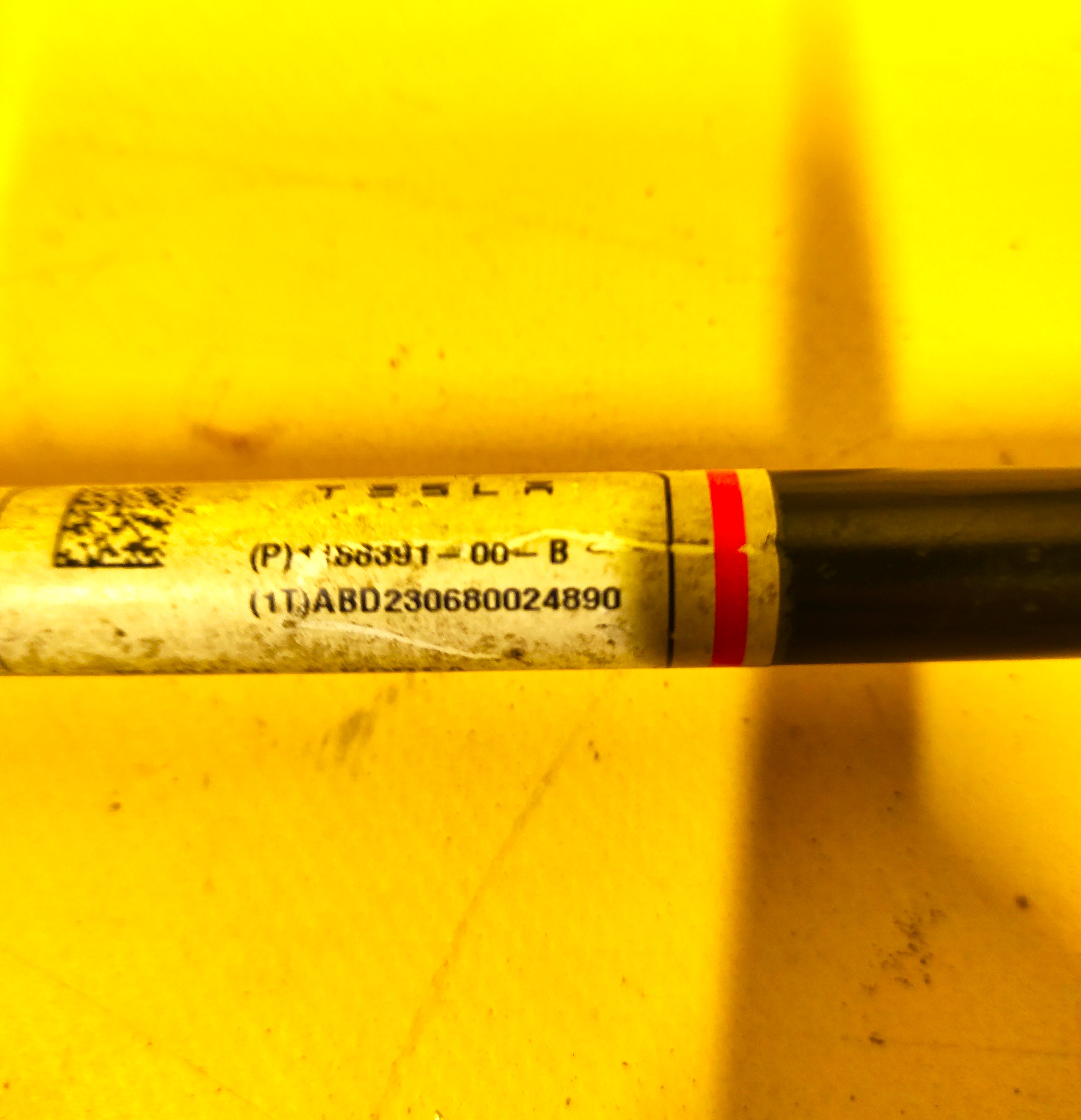 Tesla Model Y 2020-2025, Y Juniper, 3 2017-2023, 3 Highland Front Left Side Stabilizer Sway Bar Link OEM (used) 1188391-00-B  Photo №2